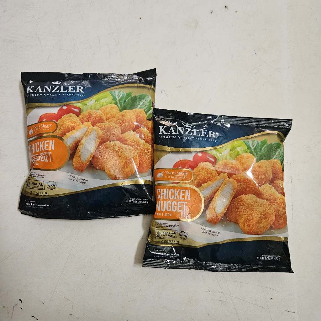 

Kanzler Chicken Nugget 450 gram (Tanpa Crunchy Bubble)