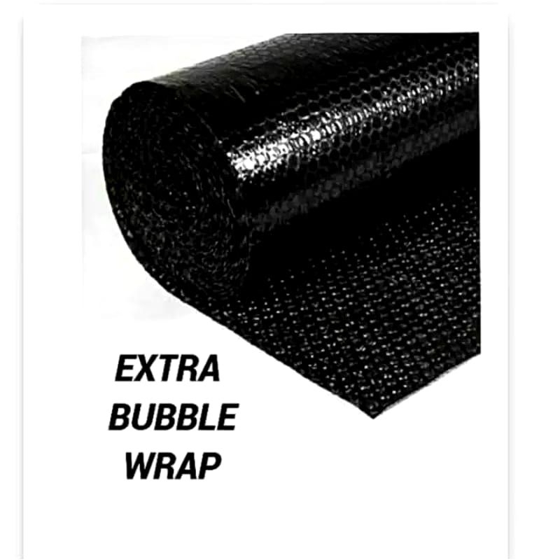 

EXTRA BUBBLE WRAP TAMBAHAN BUAT BARANG PESANAN AMAN SAMPAI KETUJUAN