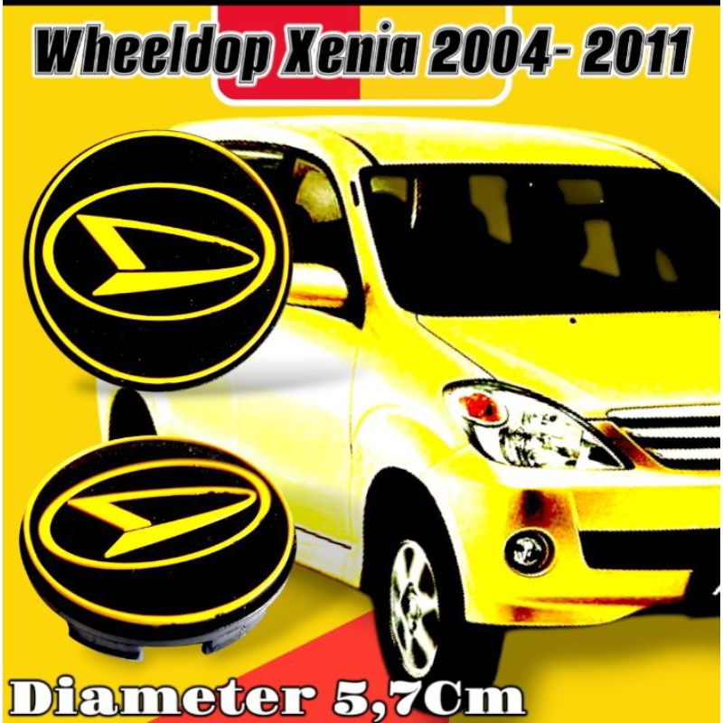 Wheeldop Dop Tutup Tengah As Roda Velg Ring 14 Mobil Daihatsu Xenia