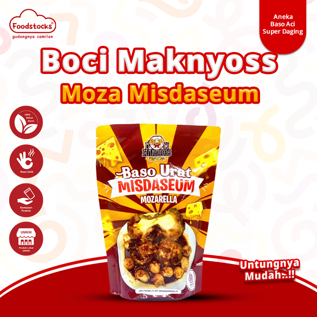 

Boci Maknyoss Baso Urat Mozarella Misdaseum