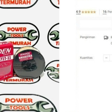 

DAIDEN E71T-11 1KG Kawat Las CO2 Flux Core Wire MIG 0,8mm MIGI 130