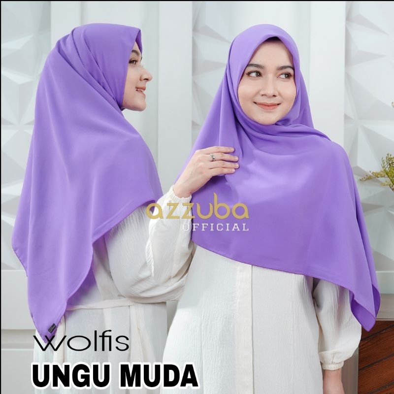 Hijab segi empat UNGU MUDA No.23