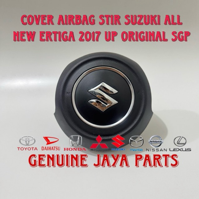 Cover Airbag Air bag Stir Setir Suzuki All New Ertiga 2017 Up Original SGP