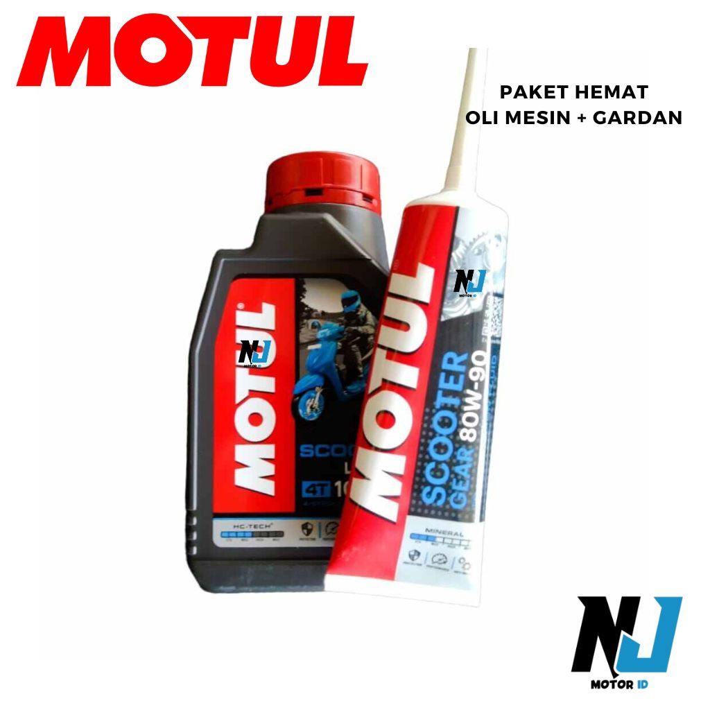 Oli Mesin Motul Scooter LE dan Gardan Matic Motul Original