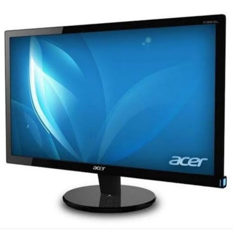 MONITOR  ACER p 166 hql 15.6" LED (16INCH) KOMPLIT KABEL DAN BERGARANSI