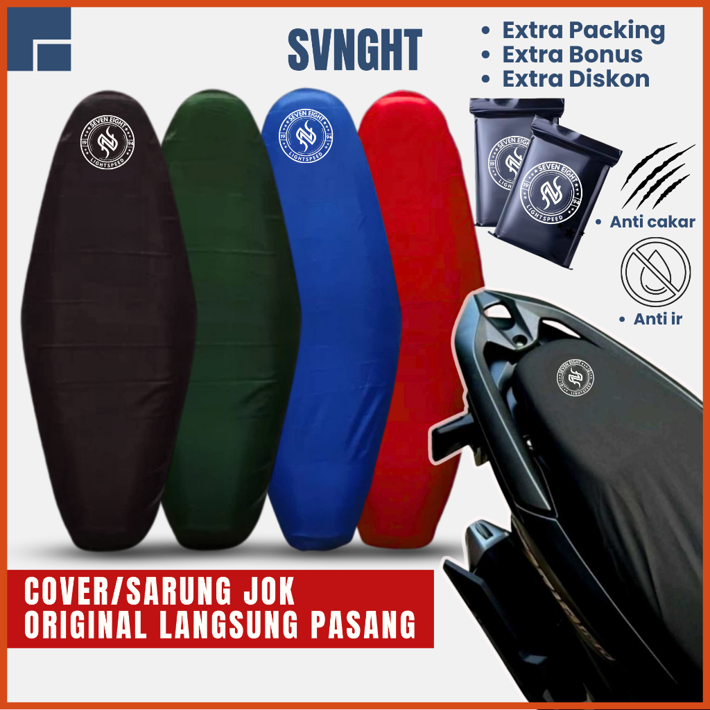 Sarung Jok Motor Waterproof Anti Cakar Kucing/Cover Sarung Jok Motor Waterproof Anti Cakar Kucing