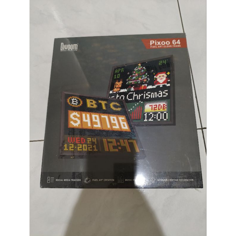 Divoom Pixoo 64 Pixel Art Cloud Frame