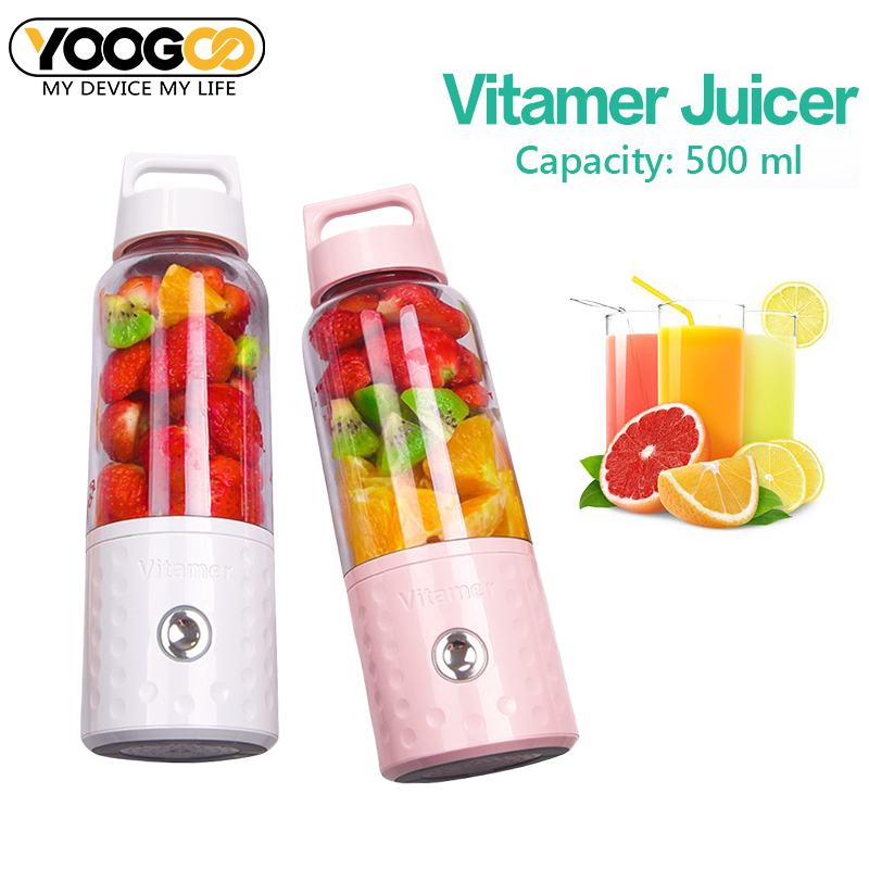 Yoogoo Juicer 500ml Blender Portable Mini Blander - Blender Serbaguna