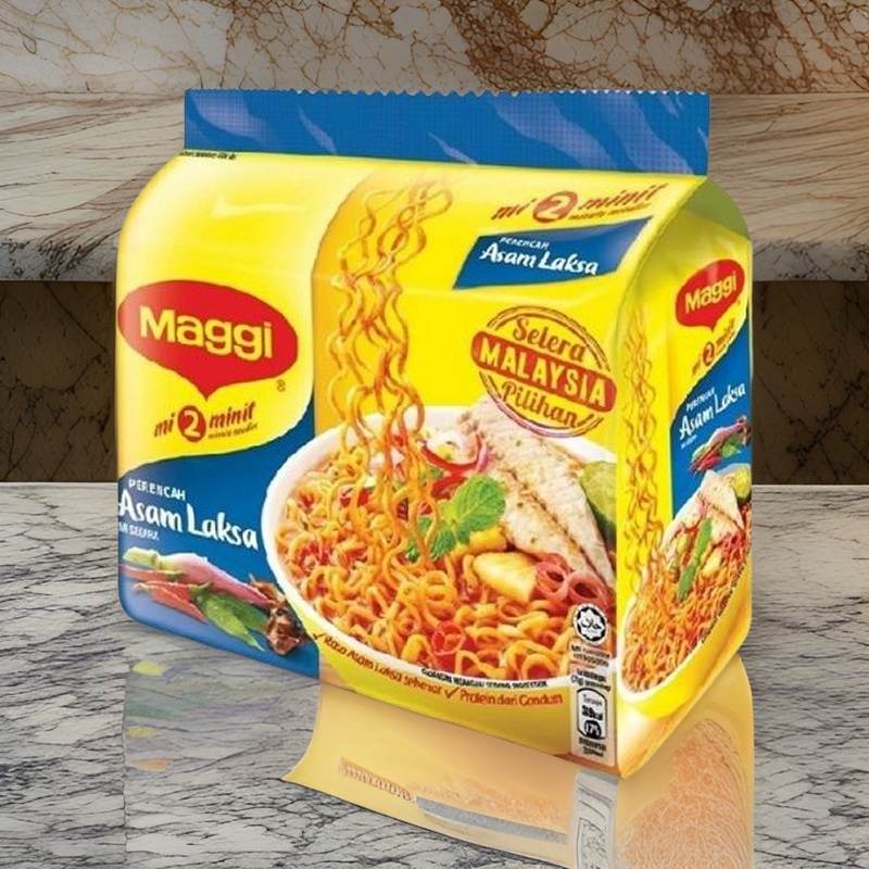 

Maggie Asam Laksa (1 pack = 5 bungkus)