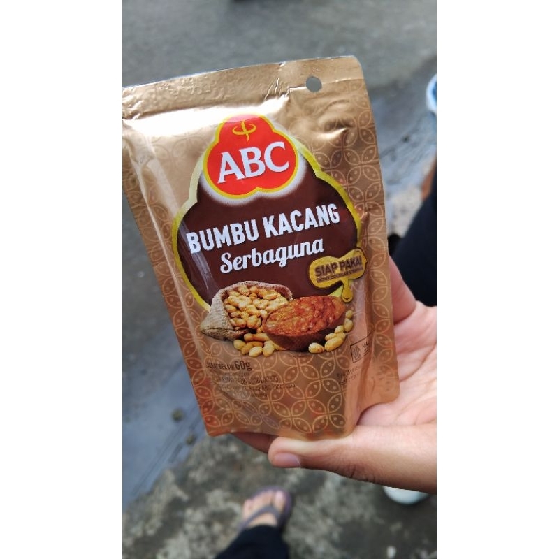

Abc bumbu kacang serbaguna 60gr