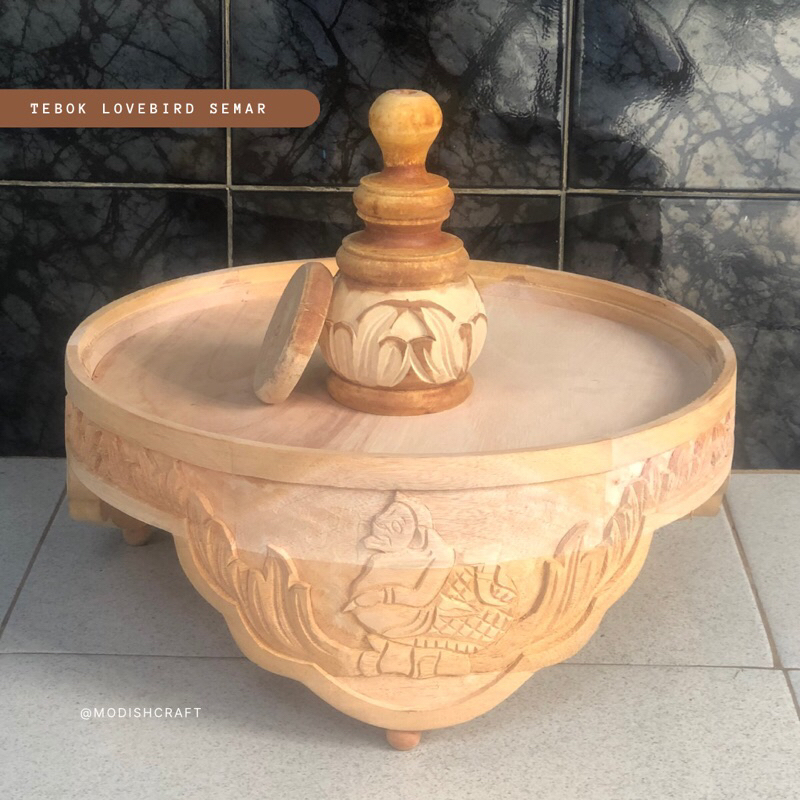 TEBOK LOVEBIRD UKIR SEMAR