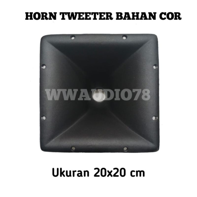HORN TWETER LINE ARRAY UK 20X20 KOTAK MULTI DRAT BAUT BAHAN COR ALMUNIUM