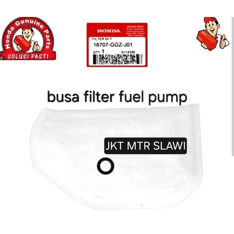 16707-GGZ-J01 Filter Fuel Pump Saringan Pompa Bensin Vario 150, pcx 150 CBU, pcx 150 original honda,