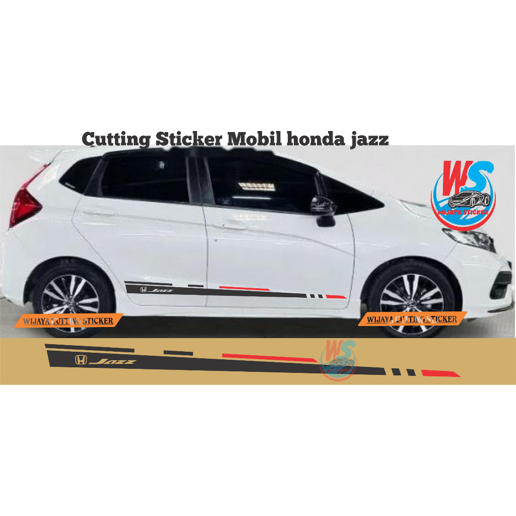 sticker honda jazz sticker mobil stiker mobil honda jazz  STICKER MOBIL JAZZ