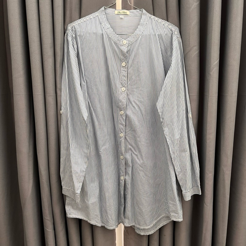 [preloved] tunik garis brand three coin