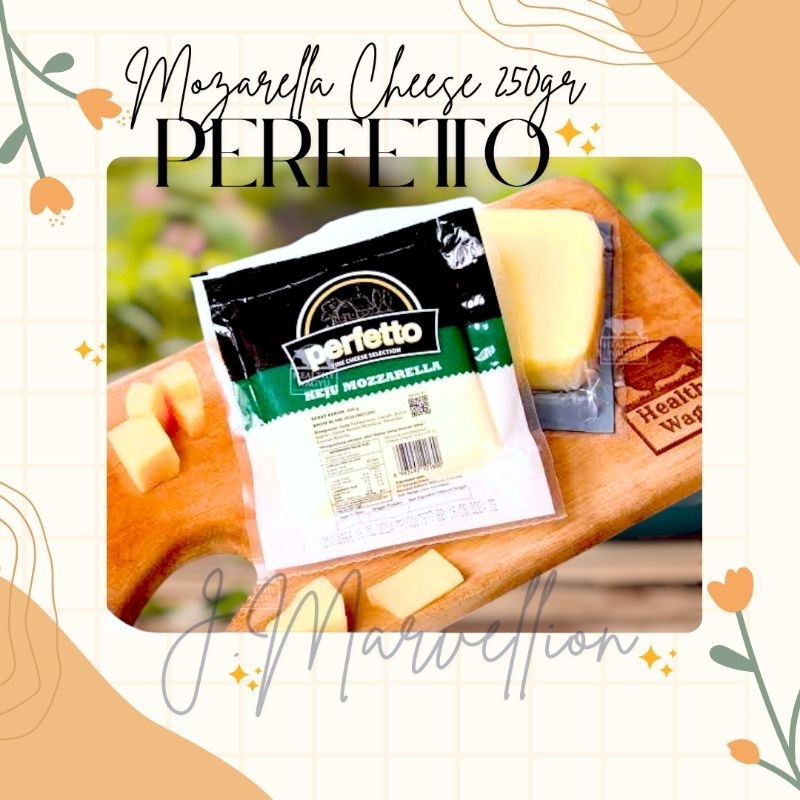 

Keju Mozarella Perfetto | Mozarella Cheese Perfetto 250gr