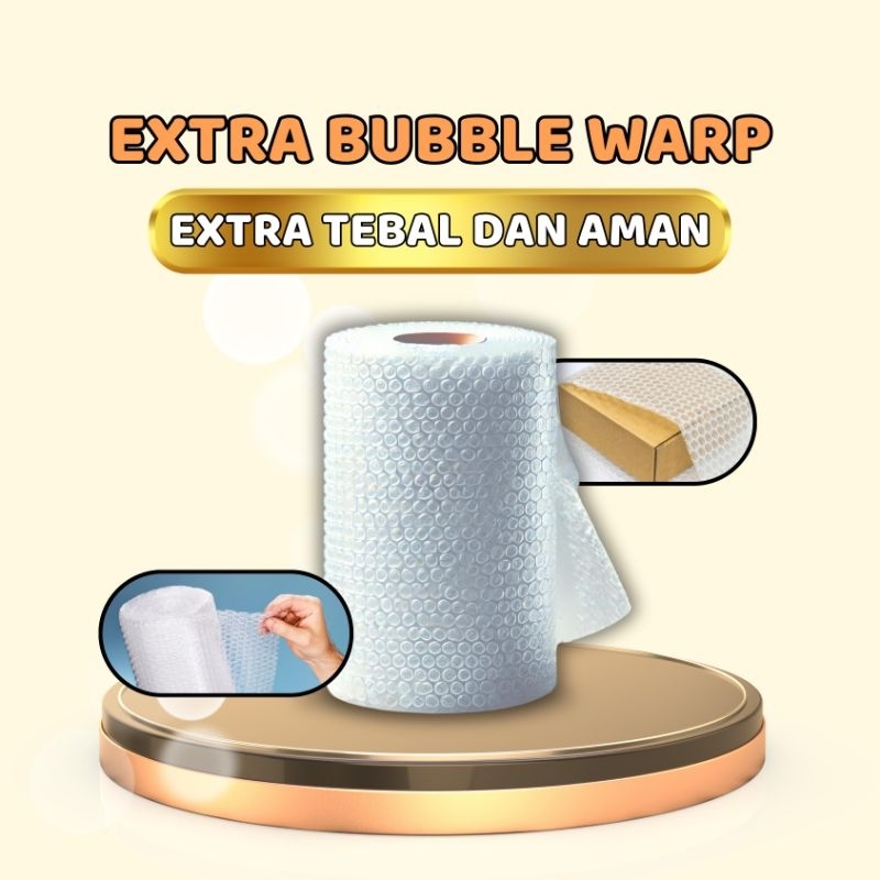 

EXTRA BUBBLE WRAP (BUBBLE TAMBAHAN)