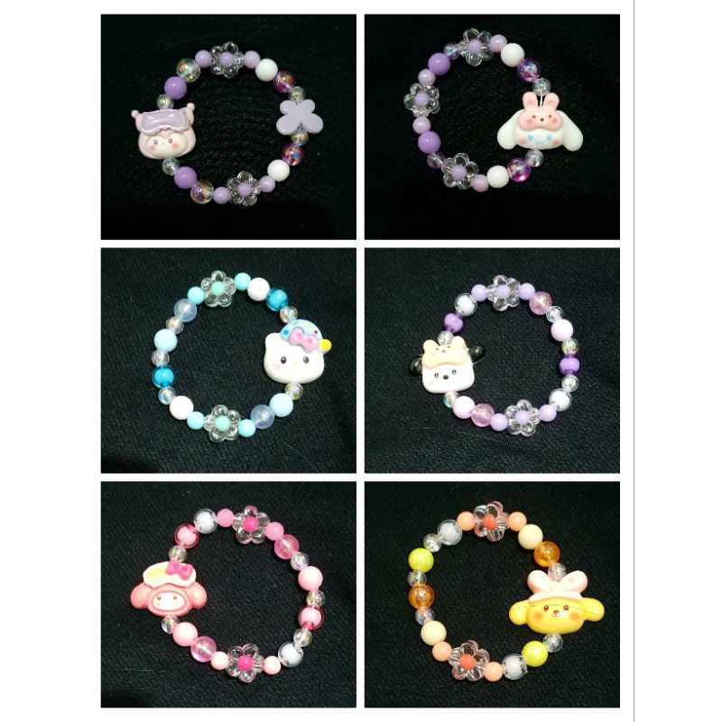 Gelang Anak Perempuan Lucu / Gelang Sanrio / Gelang Custom