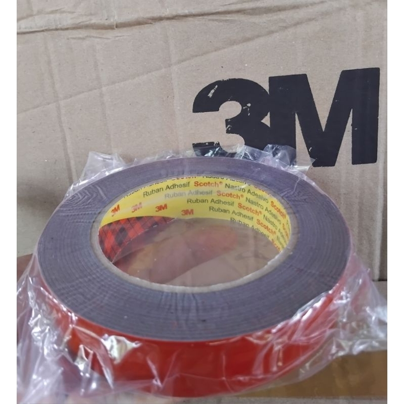 Double tape 3M merah