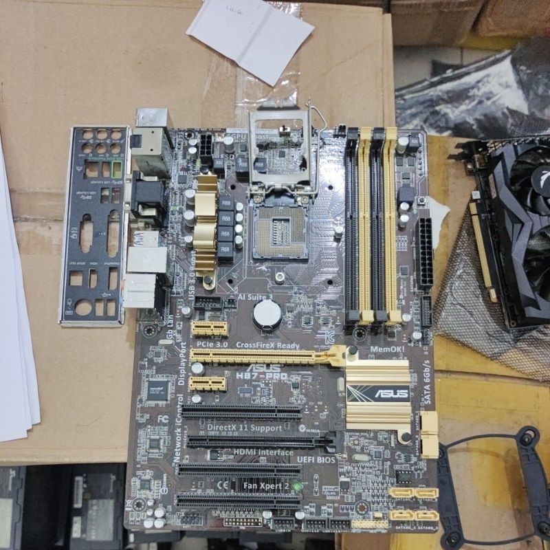 mainboard Asus h87 pro ddr3 socket 1150