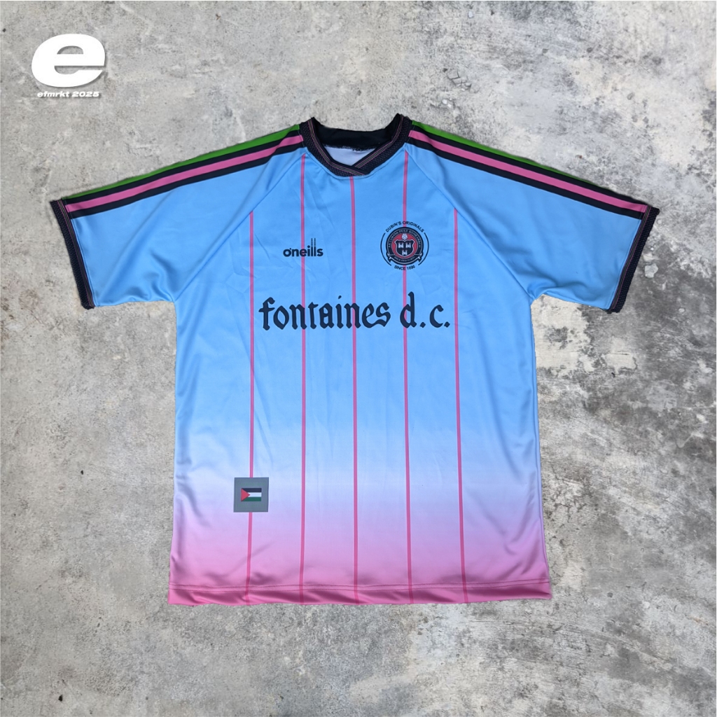 CUSTOM UNOFFICIAL JERSEY  mecrh fontaines dc fanmade