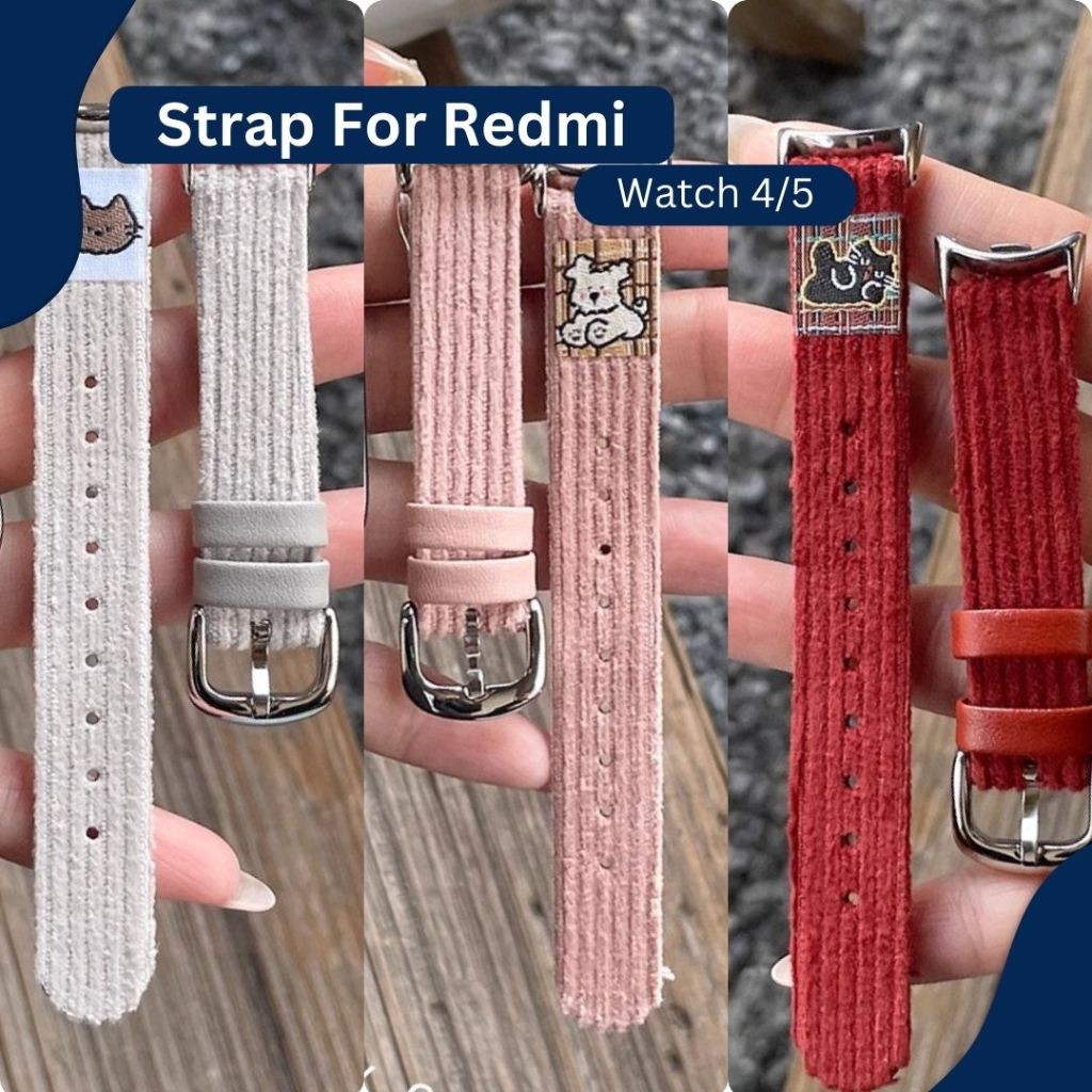Beludru Strap for Redmi Watch 4 | Redmi Watch 5 | Redmi Watch 6
