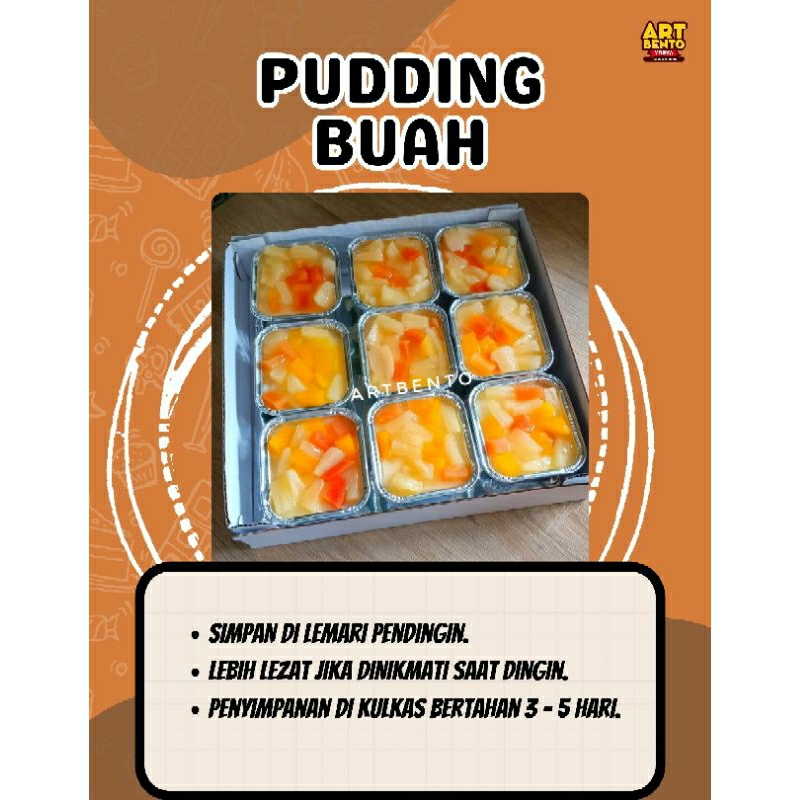 

Puding buah hampers