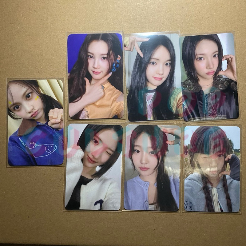 [READY STOCK] Photocard Hearts2Hearts The Chase POB Kwangya SMTOWN&STORE Withmuu Apple Music Carmen 