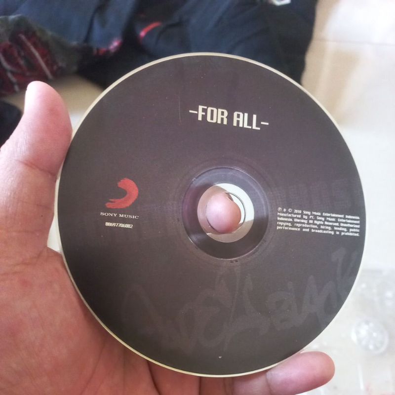 CD bondan prakoso & fade 2 black - for all hanya disk tanpa cover