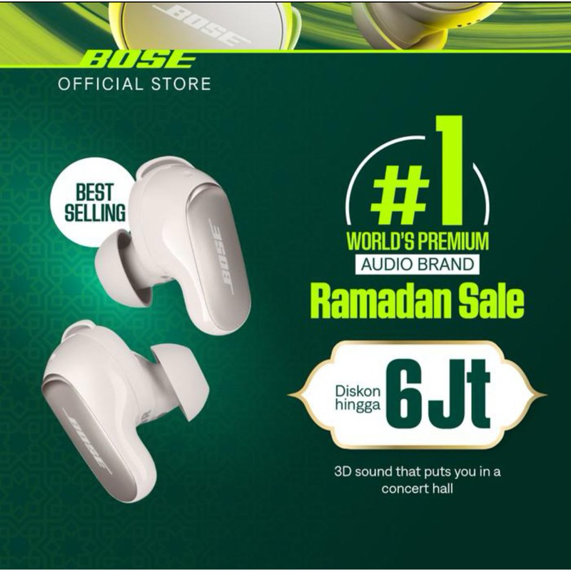 Bose Earbuds ANC Noise Cancelling TWS Earphone