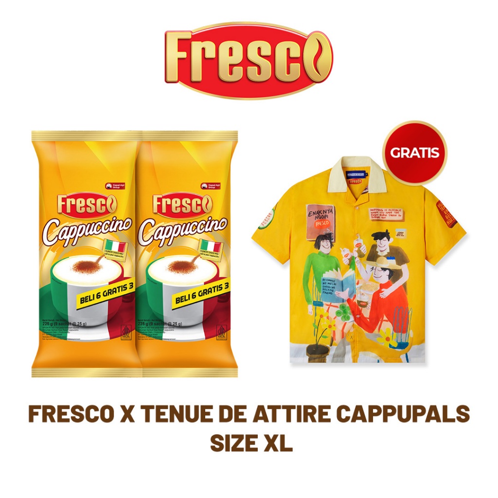 Fresco x Tenue De Attire Cappupals - Size XL