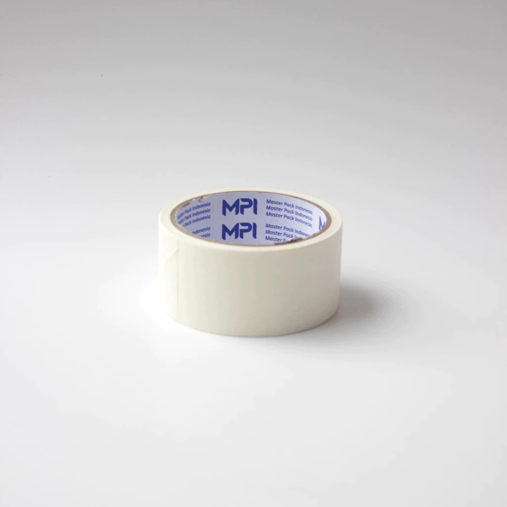 

Masking Tape 45mm x 12 meter Berkualitas Merek MPI / Lakban Kertas