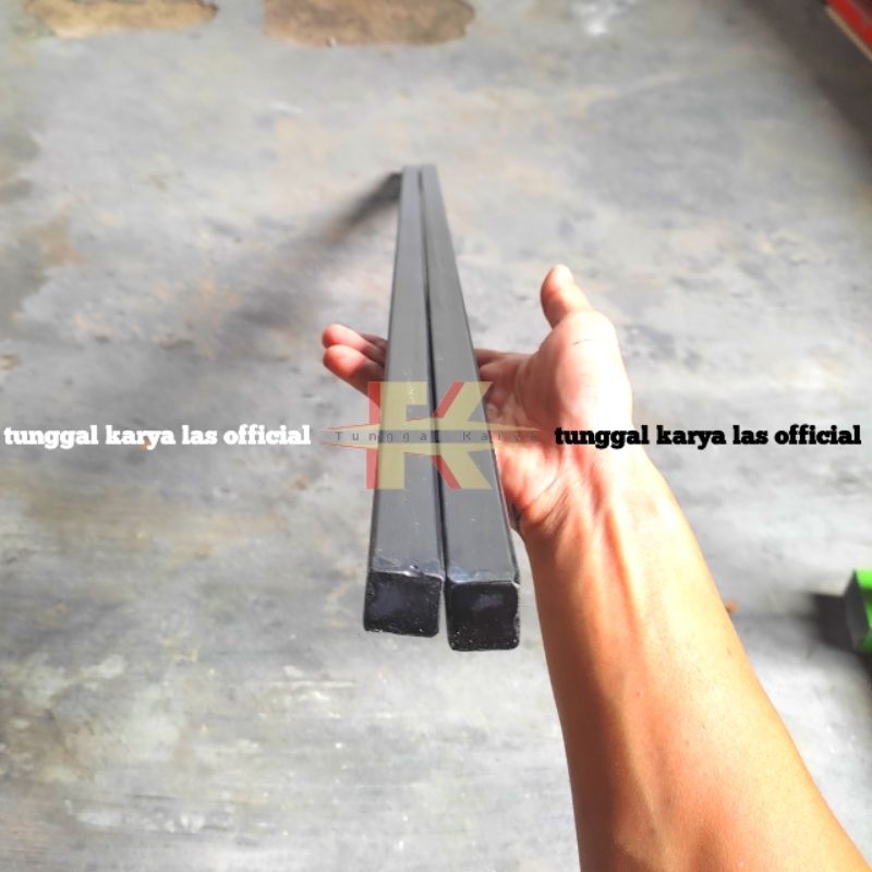 Tongkat Besi Tas Obrok Penahan Penyangga Tas Bronjong Tas Ronjot Penopang Besi Keranjang Motor 110cm