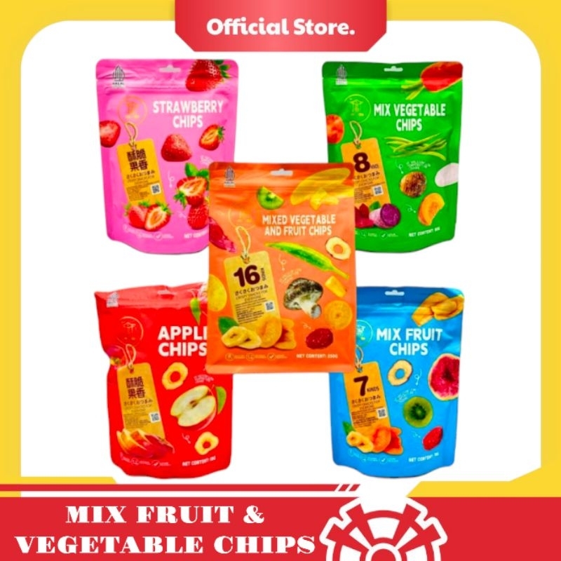 

TIANFU CRISPY SNACKS VEGETABLE & FRUIT CHIPS