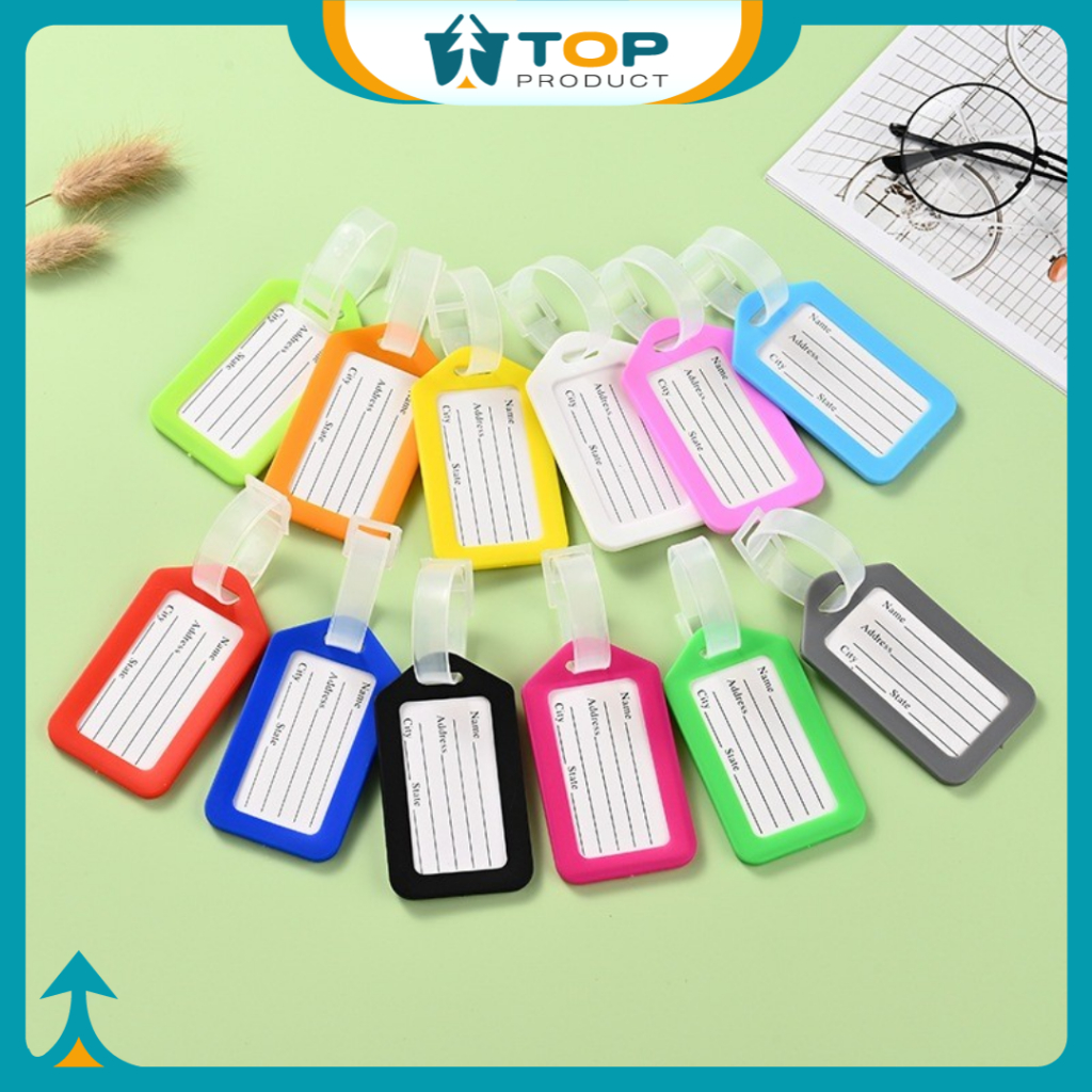 

Gantungan Koper Luggage Tag Travel Label Nama Tas Bagasi Nametag ATK005