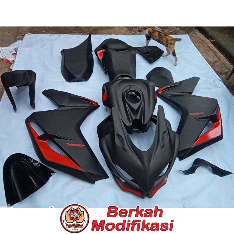 Full Fairing Body Sett Model CBR250RR PNP Honda CBR150R Lokal K45 Tahun 2014-2015