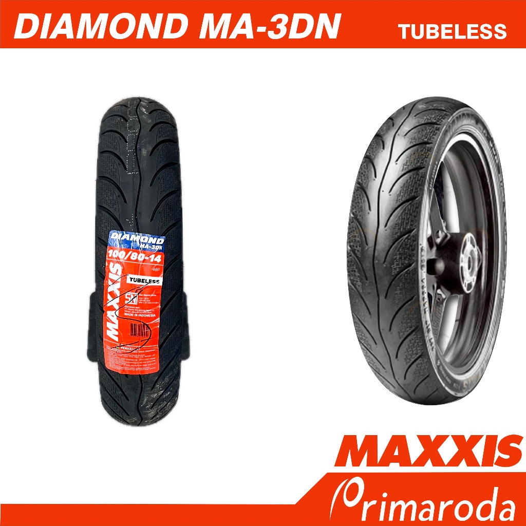Ban Belakang Honda Vario 150 Tubeless 100/80-14 Maxxis Diamond