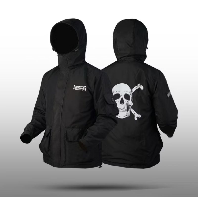 jaket parka bbtu hitam