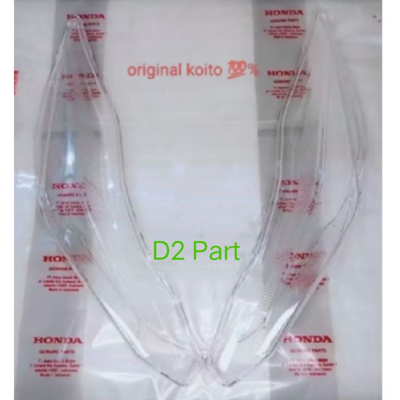 Mika Kaca Lampu SEN Depan Honda Beat ECO Street 2016-2019 KANAN-KIRI ORIGINAL