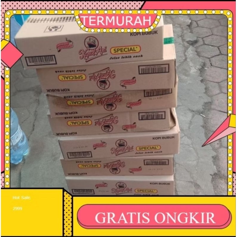 

Kopi kapal api spesial 6 gr 1 dus isi 20 renteng