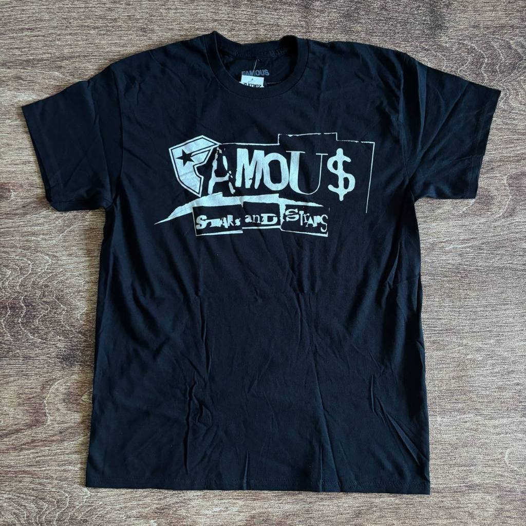 KAOS ORIGINAL FAMOUS STARS AND STRAPS - CUT N PASTE OFFICIAL IMPORT TSHIRT