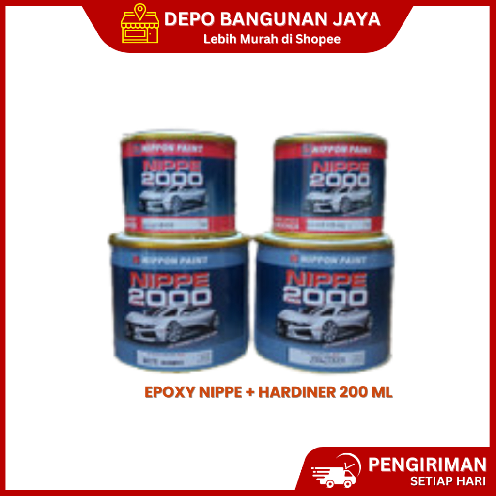 EPOXY NIPPE 2000 PRIMER SURFACER ABU 200 ML NIPPON PAINT
