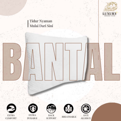 Bantal Hotel Premium Memory Foam