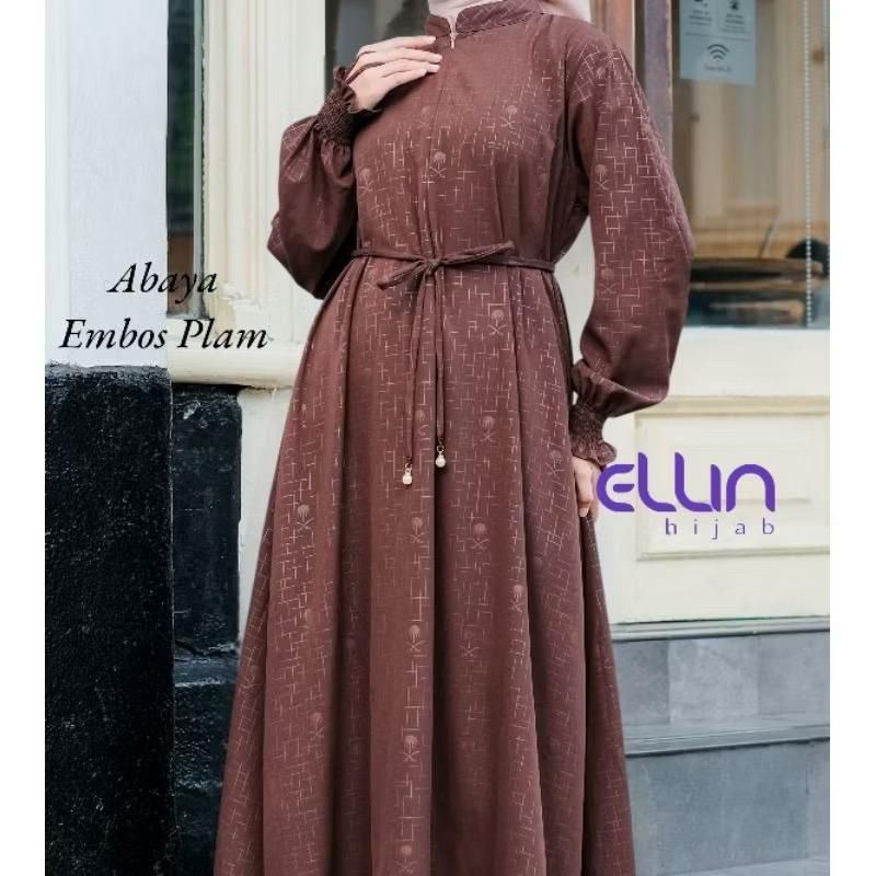 BAJU MUSLIM PREMIUM//ABAYA EMBOS PLAM//GAMIS MUSLIM
