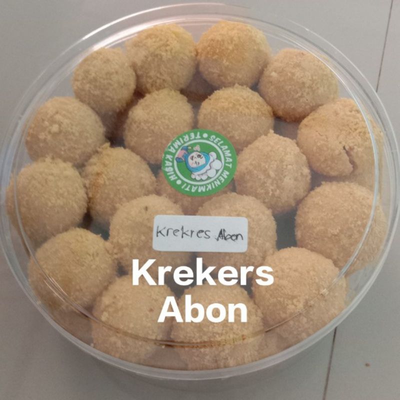 

Kue Krekers Abon 500gr