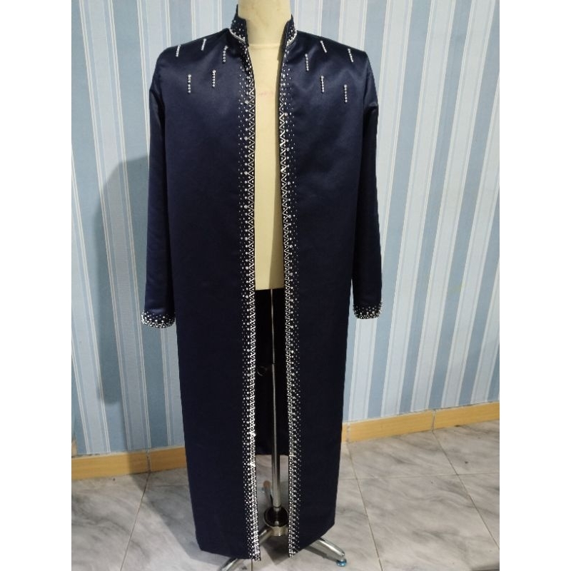 Jubah Luar Pengantin Pria(warna&ukuran bisa request)