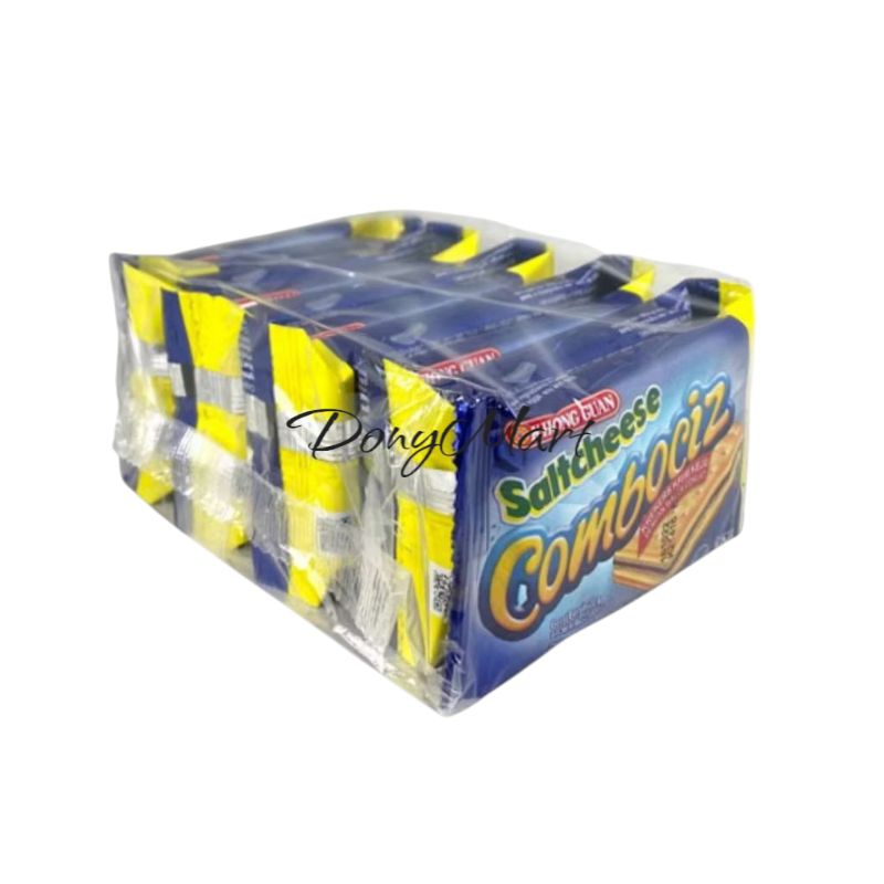 

Khong Guan Saltcheese Combociz Crekers Krim Keju Isi 10 x 20 G