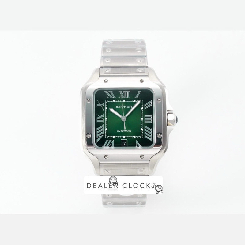 $antos de 40mm SS 2018 BVF 1:1 Best Edition Green Dial on SS SmartLinks Bracelet V2