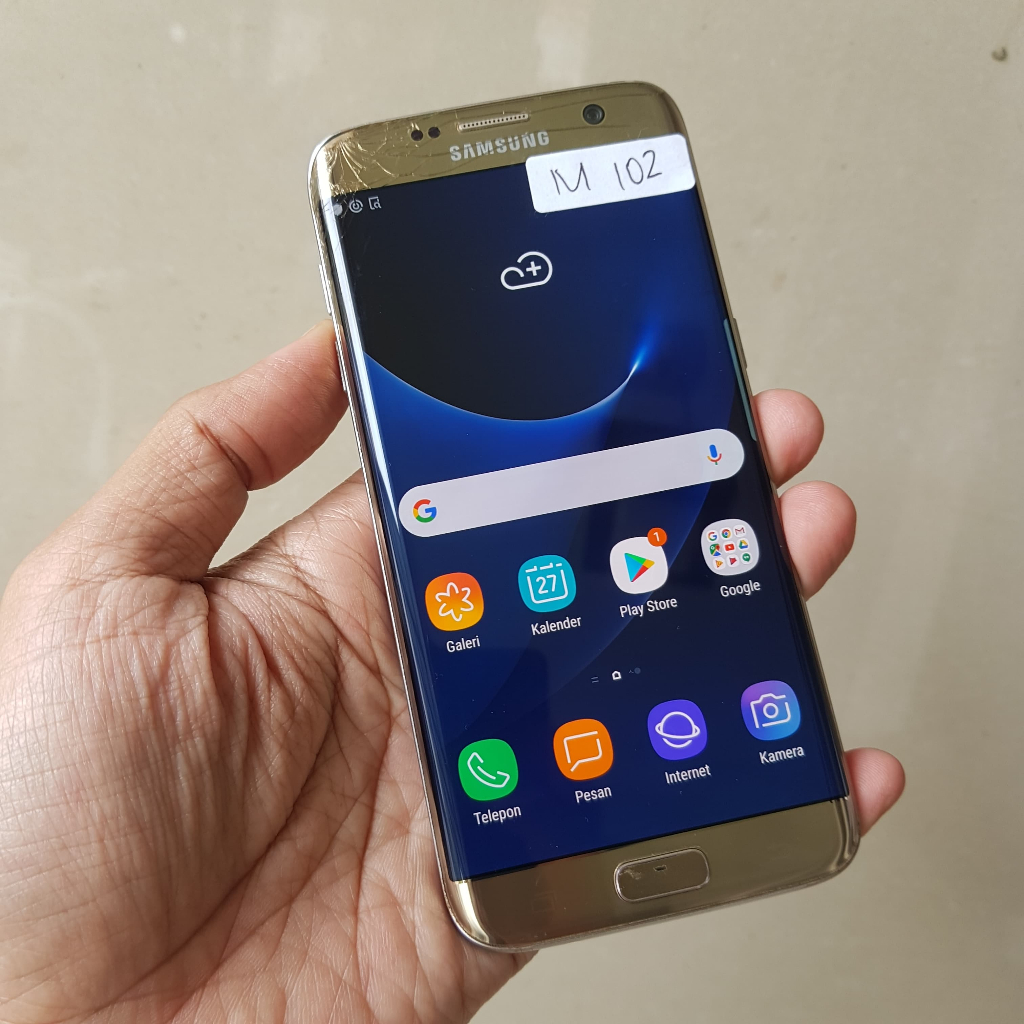 Samsung Galaxy S7 Edge BEKAS SEIN LTE RAM 4GB NFC ROM 32GB FingerPrint