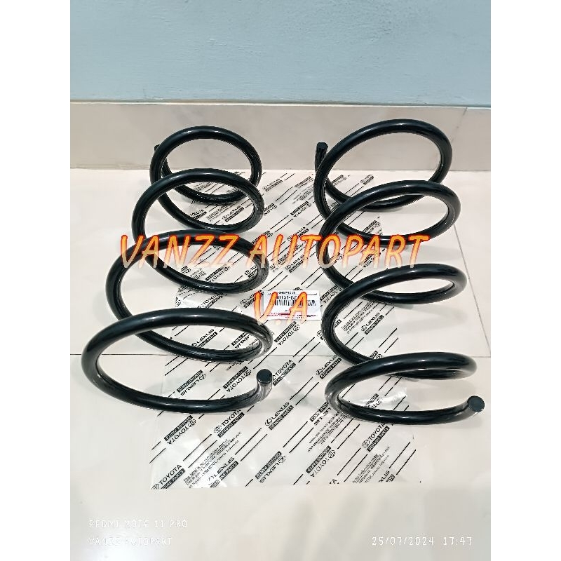 per keong depan per spiral depan 1set   toyota avanza Xenia old